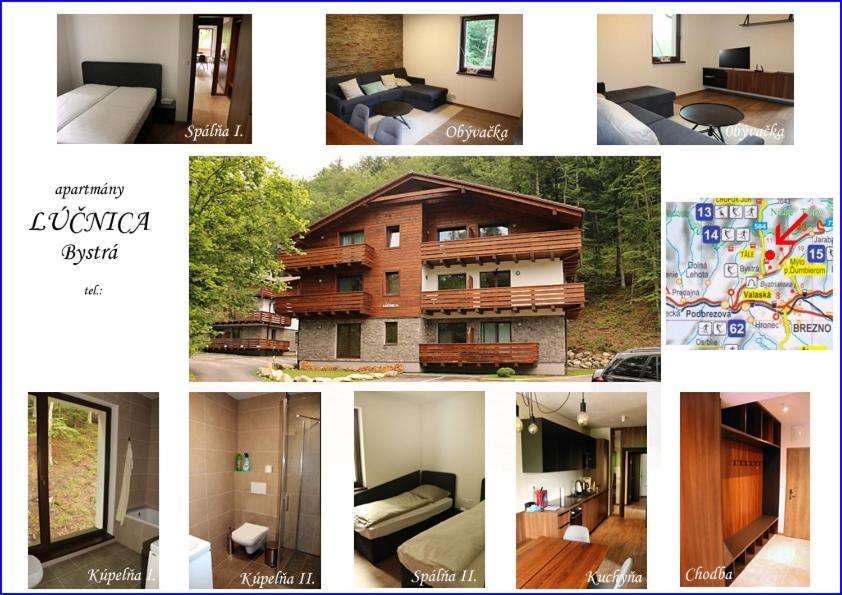 Apartman Lucnica Bystrá Exterior foto